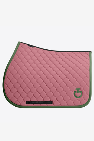 Circular Quilted Jersey Jumping Saddle Pad