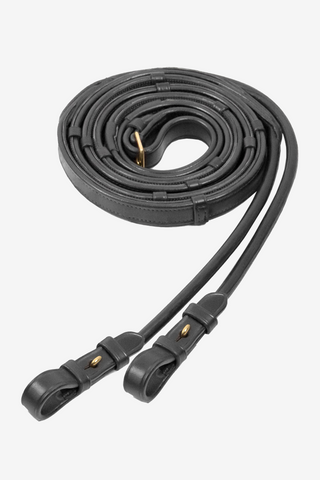 Rundsyede Lædertøjler Grip