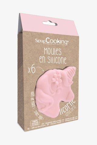 Bakvormen Eenhoorn 6-pack
